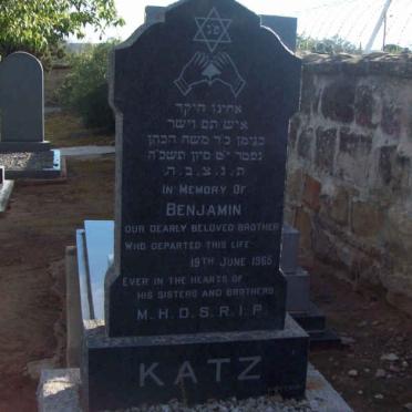 KATZ Benjamin  -1965