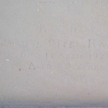 KAPLAN R.C.  -1920