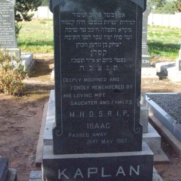 KAPLAN Isaac  -1967