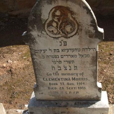 MORRIS Clementina  1914-1915
