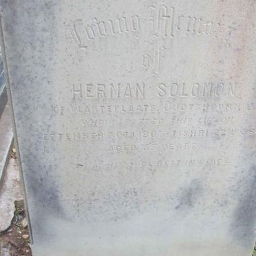 SOLOMON Herman -1907 