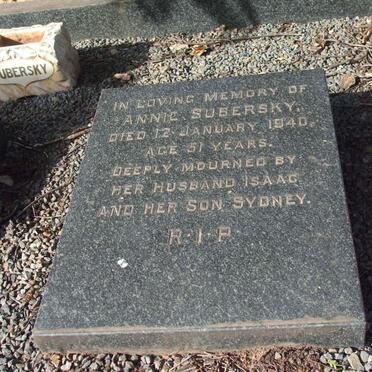 SUBERSKY Annie  -1940