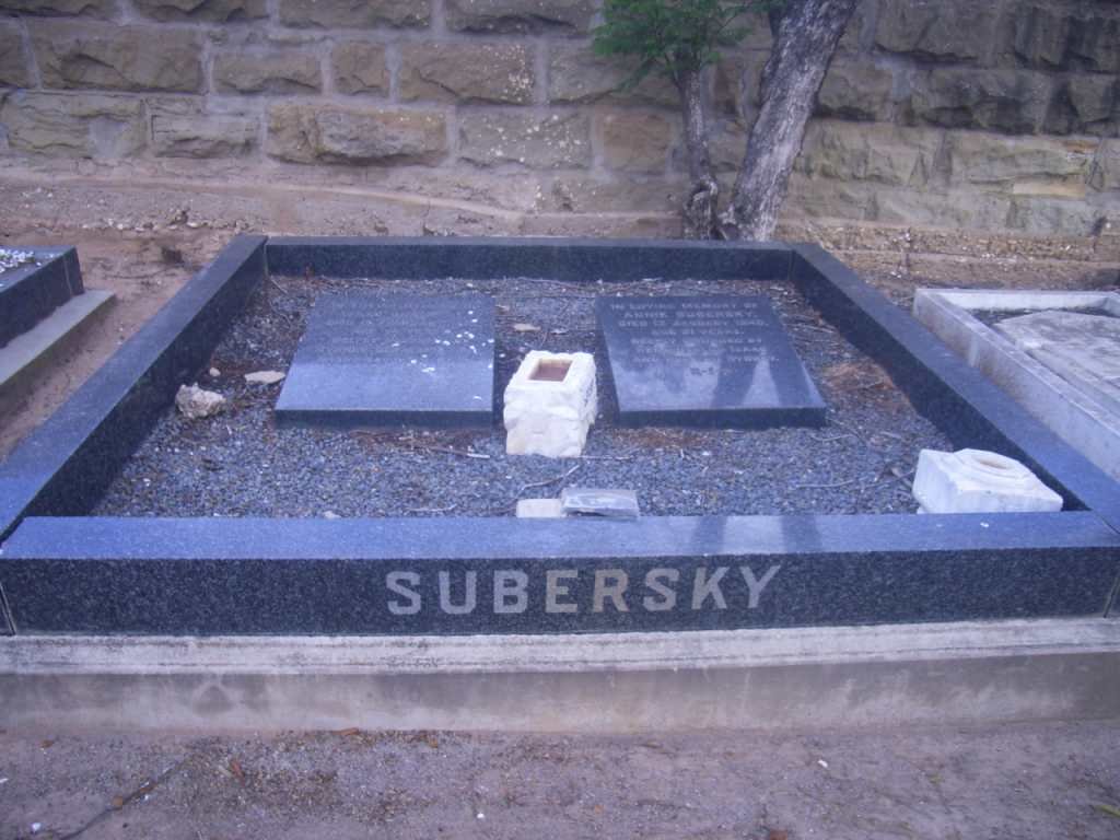 SUBERSKY Isaac -1965 &amp; Annie -1940