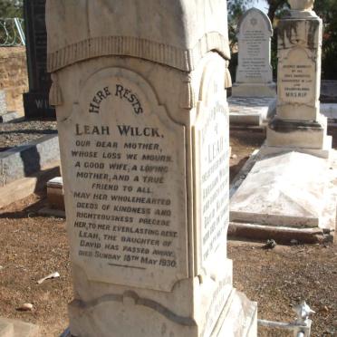 WILCK Leah -1930