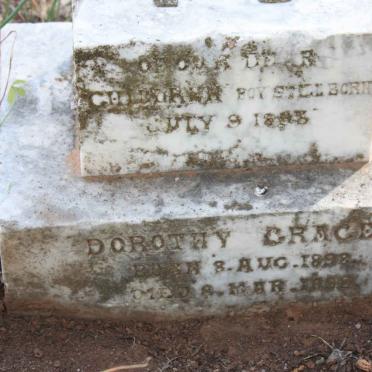 GRACE Dorothy 1898-1899