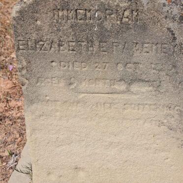 RADEMEYER Elizabeth E. -??