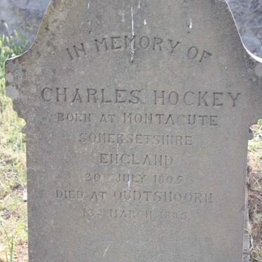 HOCKEY Charles 1805-1885