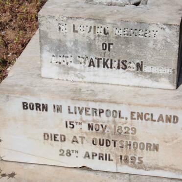 WATKINSON Ann nee BOYES 1829-1895