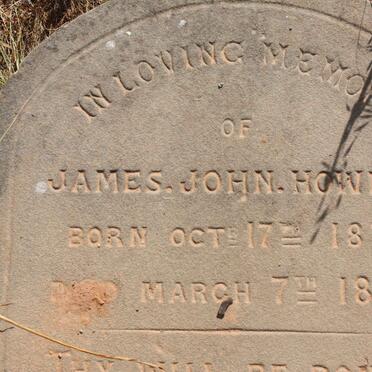 HOWELL James John 1871-1892