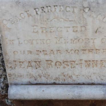 INNES Jean, Rose