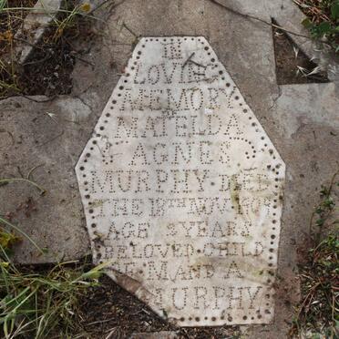 MURPHY Matelda Agnes -1909