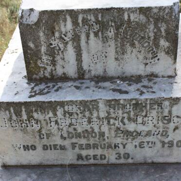 DRISCOLL John Frederick -1908