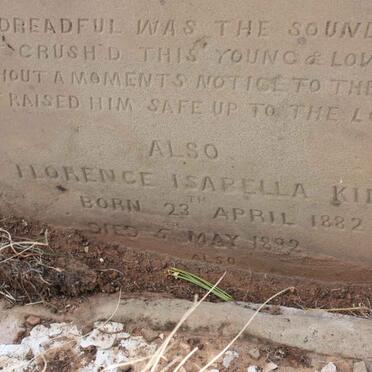 KING Florence Isabella 1882-1892 :: ?