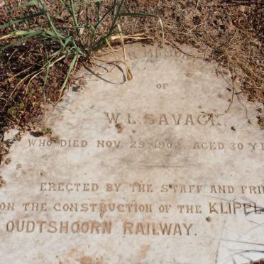 SAVAGE W.L. -1902