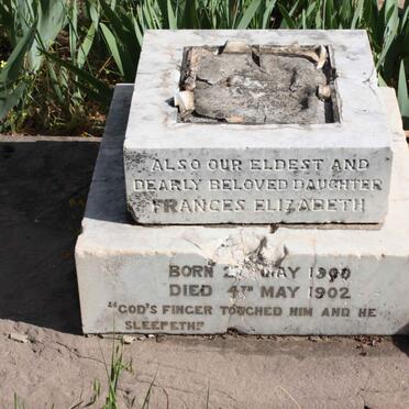 COOPER Frances Elizabeth 1900-1902 :: COOPER ? 1895-1896 :: COOPER Sidney -1897 :: COOPER Edward Thomas 