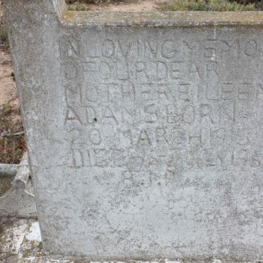 ADAMS Eileen 1915-1960