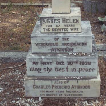 ATKINSON Charles Frederick &amp; Agnes Helen -1938
