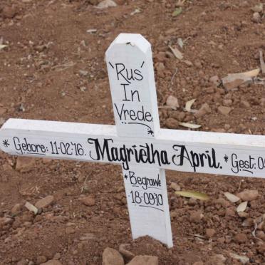 APRIL Magrietha 1976-2010