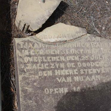 BARNARD Tjaart Johannes 1864-19??