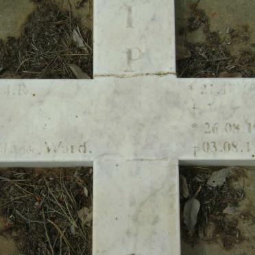 BEDDY A.J.R. 1925-? &amp; L.J. WARD 1936-1956