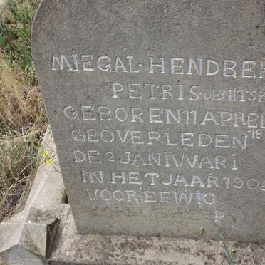 DENITSKY Miegal Hendbek Petris 1819-1908