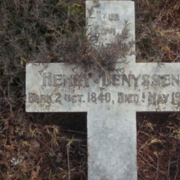 DENYSSEN Henry 1840-1920