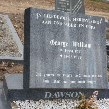 DAWSON George William 1931-1999
