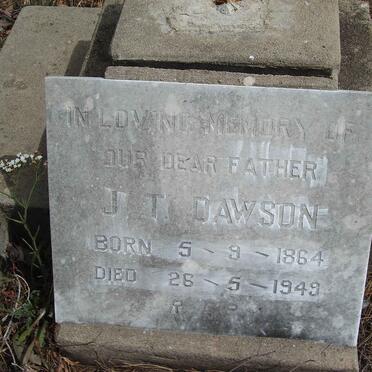 DAWSON J.T. 1864-1949