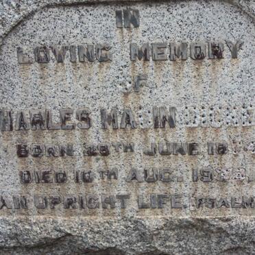 DICKENS Charles Madin 1874-1939 &amp; Mildred Eliza PATERSON 1893-1954