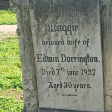 DORRINGTON Maggie  -1927