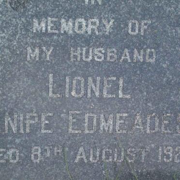 EDMEADES Lionel Knipe  -1927
