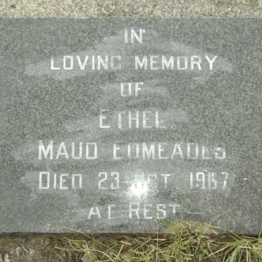 EDMEADES Ethel Maud -1967