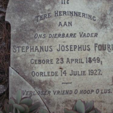 FOURIE Stephanus Josephus 1849-1927