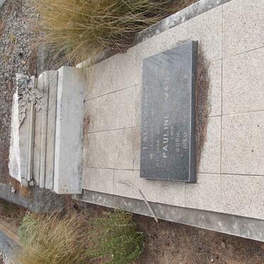 GRASSOW Maud nee MEYER 1891-1950 :: LAUBSCHER Pauline Maud nee GRASSOW 1928-1984