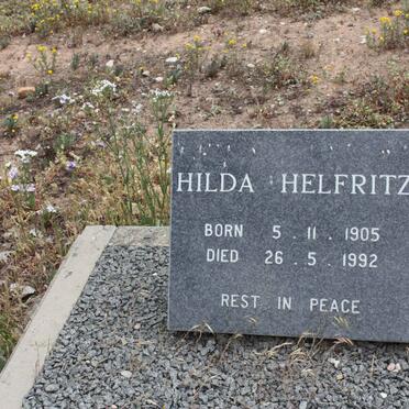 HELFRITZ Hilda 1905-1992
