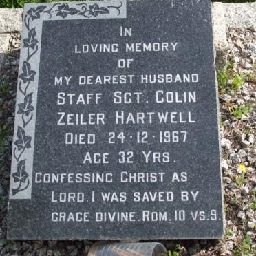 HARTWELL Colin Zeiler  -1967