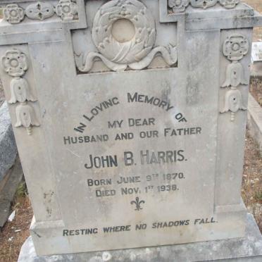 HARRIS John B. 1870-1938