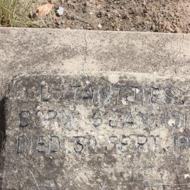 JANTJIES ?? 1916-1940