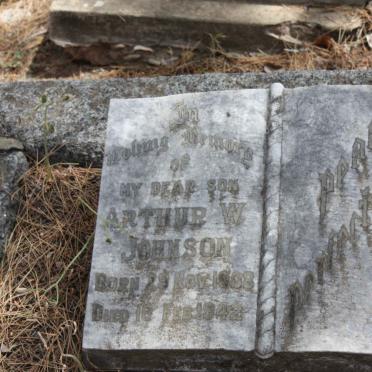 JOHNSON Arthur W. 1908-1942