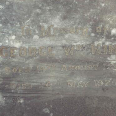 KING George Wm -1925