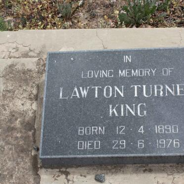 KING Lawton Turner 1890-1976