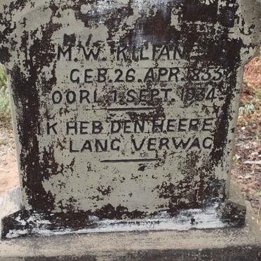 KILIAN M.W. 1855-1934