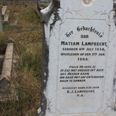 LAMPRECHT Matiam 1850-1908