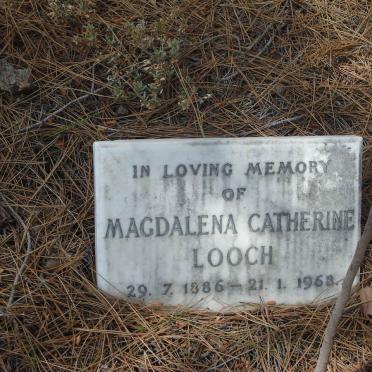 LOOCH Magdalena Catherine 1886-1968