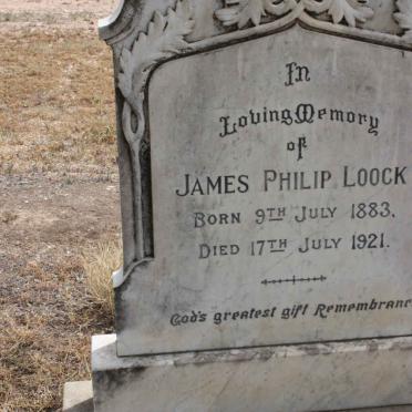 LOOCK James Philip 1883-1921