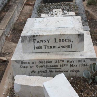LOOCK Fanny nee TERBLANCHE 1883-1934