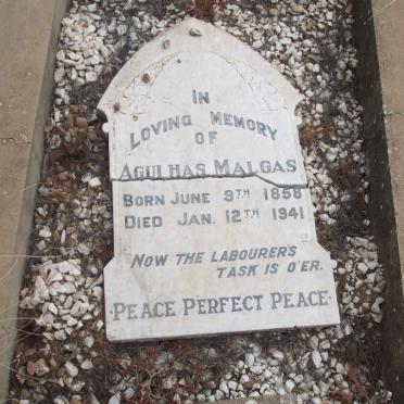 MALGAS Agulhas 1858-1941