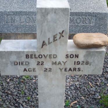 McALLISTER Alex  -1928 