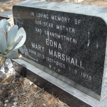 MARSHALL Edna Mary 1907-1978