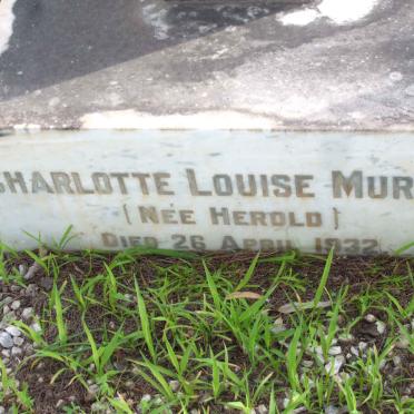 MURRAY Charlotte Louise nee HEROLD  -1932
